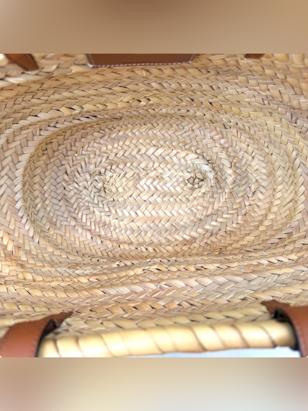 Celine Raffia Classic Panier Medium - Picture 5 of 6